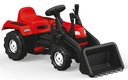 Tractor de Pedal Rojo con Pala Frontal 3a+