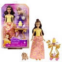 Muñeca Princesa Disney Bella Con Carrito hora del Té 3a+