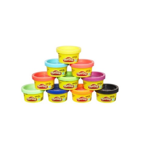 [HB22037] Play-Doh - Mini Plasticinas en Tubo 10 unds 2a+