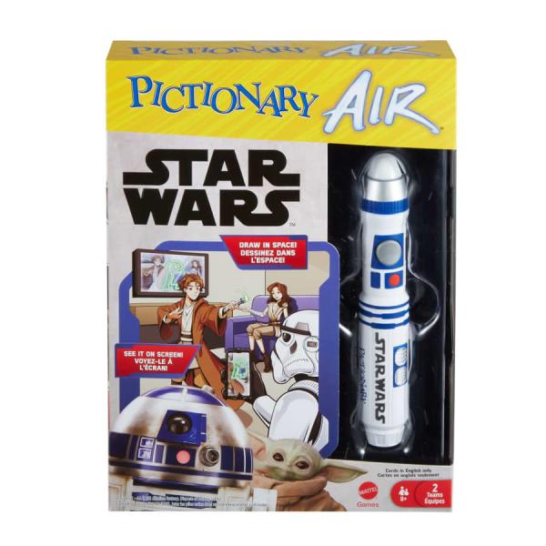 Mattel Games - Juego de Mesa Pictionary Air Star Wars 8a+
