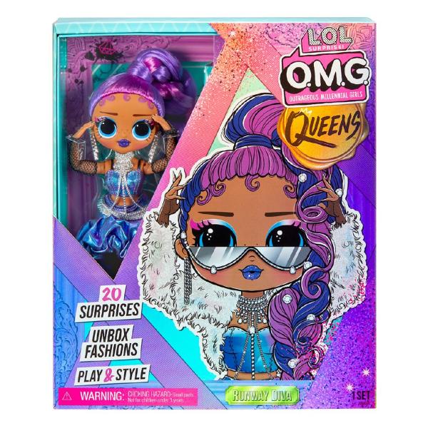 L.O.L. Surprise O.M.G Queens 3a+ ( Surtido de 4 Se venden por separado )