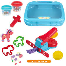 Maletin Portatil con Plasticina y Accesorios 3a+