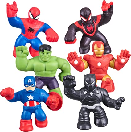 Goo Jit Zu Marvel Figuras Surtido de 6 / 4a+ ( Se venden Por Separado )