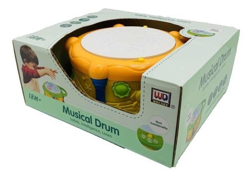 Tambor con Luces y Sonidos