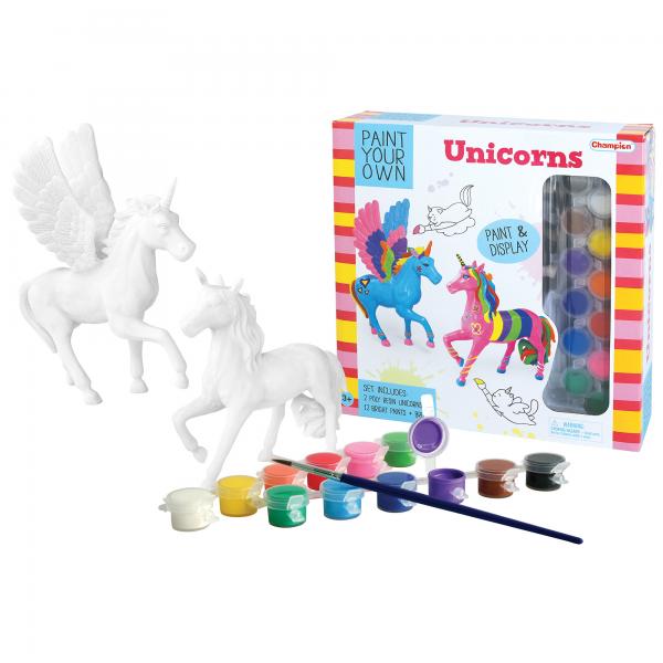 Pinta tu Propios Unicornios Set de 2 3a+