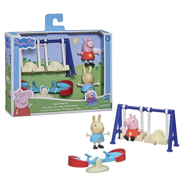 Set de Juego Peppa Pig (Instrumentos MusicalesParque InfantilHuerto) 3a+