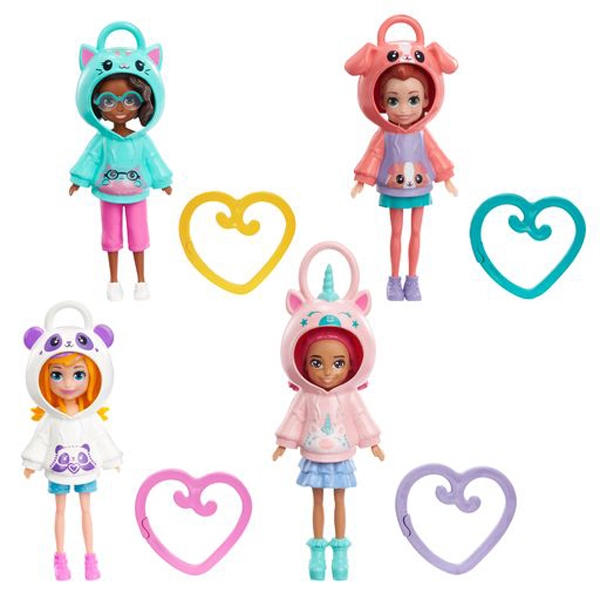 Polly Pocket con Sueter Divertidos 4a+ ( Surtido de 4 Se venden por Separado )