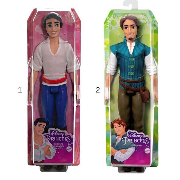 Muñecos Disney Princesas Principe Eric Flynn Rider 3a+