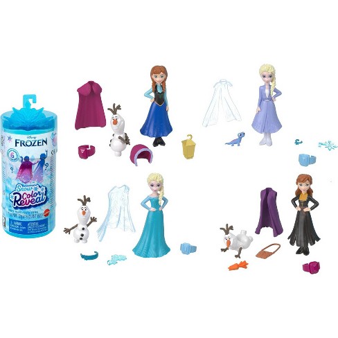 Muñecas color Reveal Frozen 3a+ ( Surtido de 4 Se venden por Separado )