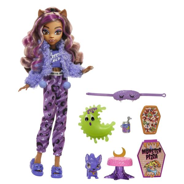 Muñeca Monster High Party Clawdeen Wolf Crescent 4a+