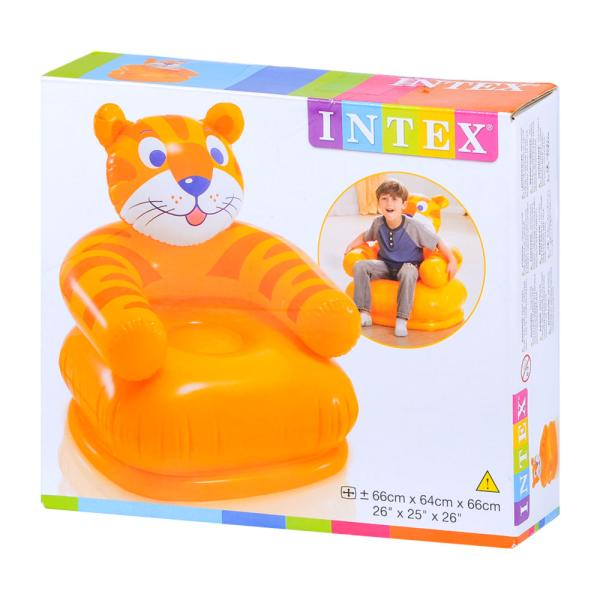 Sillon Inflable de Animalitos Surtido de 2 / 38 años (Oso y Tigre) ( Se venden por separado )