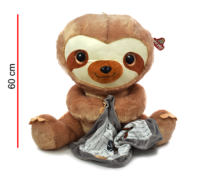 Peluche de Oso Perezoso 60cm 2a+ (044884)