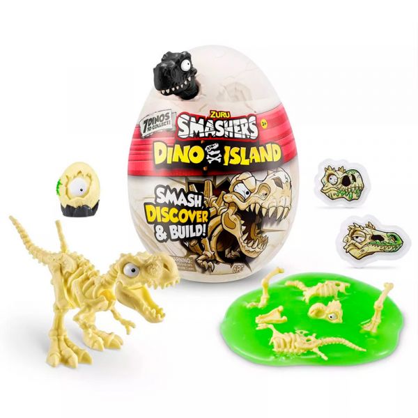 Smashers Mini Huevo Dino Island 3a+ ( Surtido de 3 - Se venden por Separado )