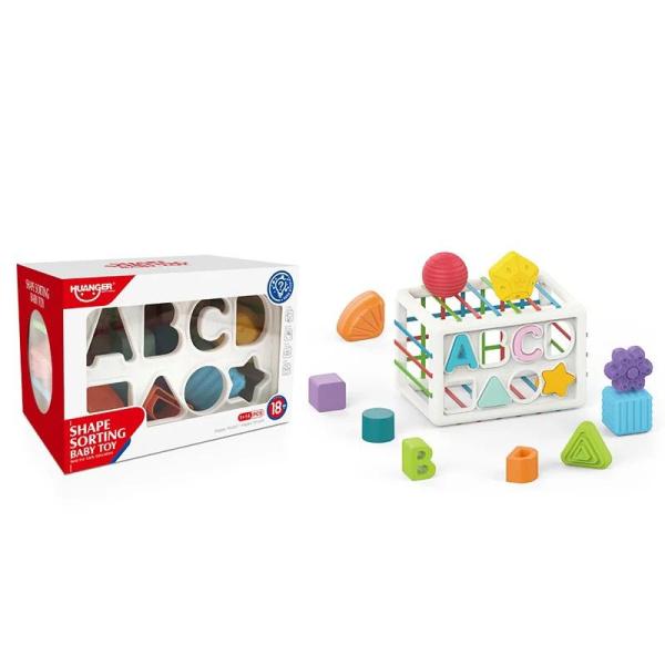 Juego Figuras de Encajar Letras y Formas 18m+ (450225)