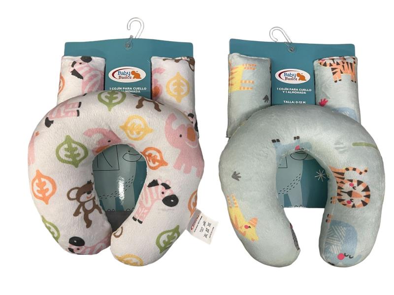 Baby Basics Almohada de Cuello y Protector de Cinturón para Bebé