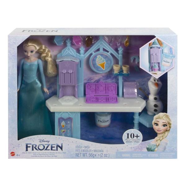 Muñecas Frozen Carrito de Helados Elsa y Olaf 4a+