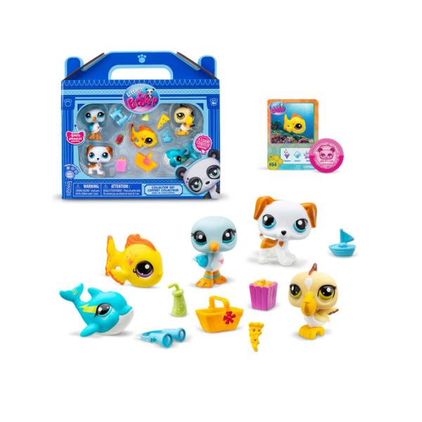 Mascotas Littlest PetShop Set/5 con 7 Accesorios 4a+ ( Surtido - Se venden por Separado )