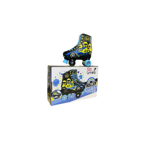 Patines de 4 Ruedas Luminosos de Carreras Talla#36 (457309)