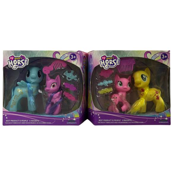 Set de 2 Ponys con Accesorios Surt/2 3a+ (453851)
