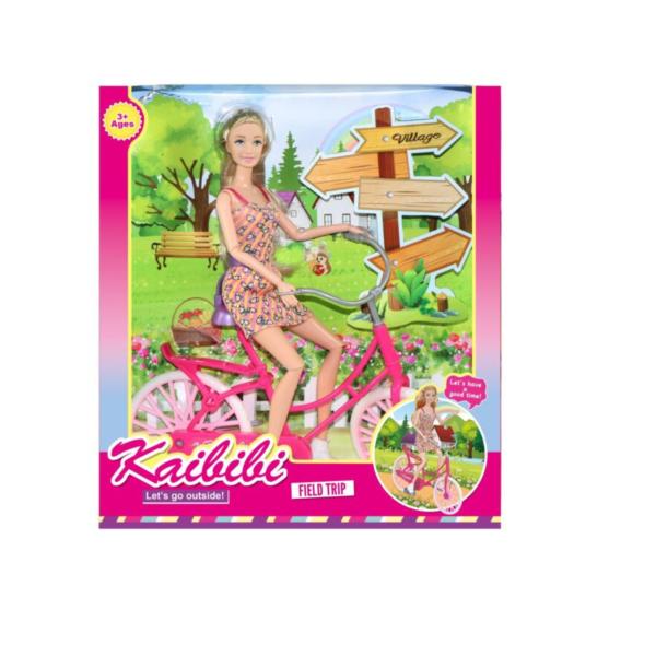 Muñeca Barbie con Bicicleta 3a+(455862)