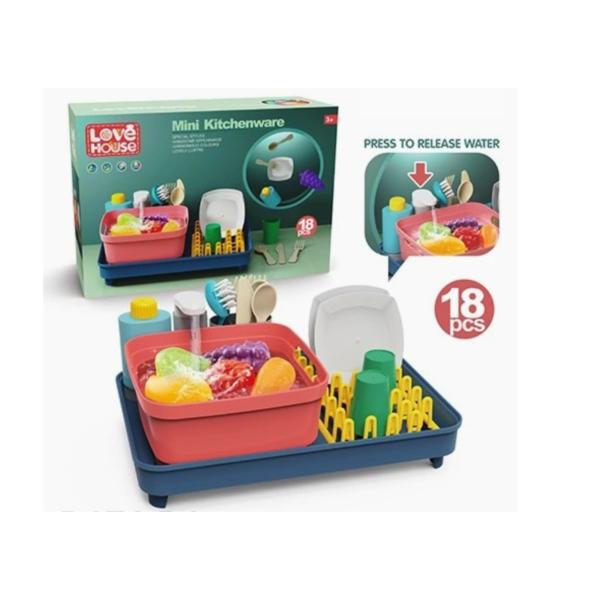 Set Lavado Para Cocina  18Pzs 3a+ (454308)