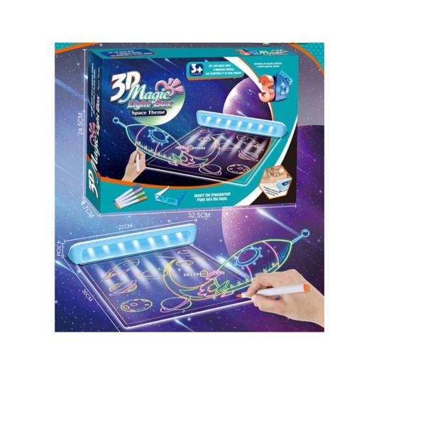 Pizarra Para Dibujar Con Luz Del Spacio 6A+ (457118)