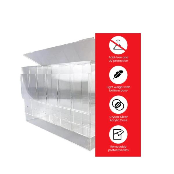 Protector Acrílico para 6 Funkos Pop 7a+