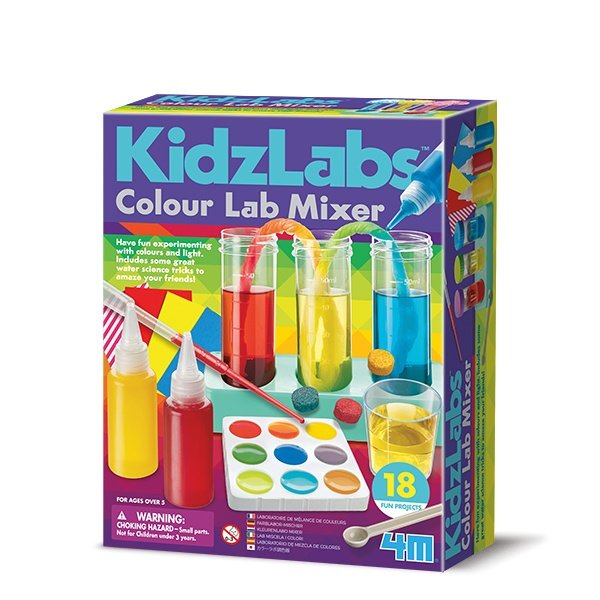 KidzLabs Laboratorio de Mezcla de Colores 4a+