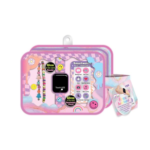 Reloj Inteligente Deportivo con Accesorios 12a+ Rosado