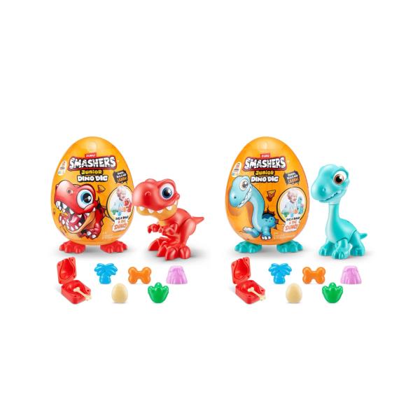 Smashers Mega Dino Dig Sorpresa con Accesorios 3a+ ( Surtido de 3 - Se venden por Separado )
