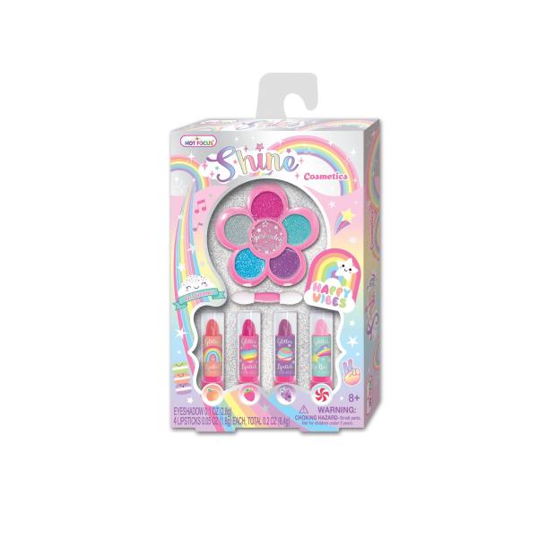 Set de Cosmeticos Brillantes Arcoiris 8a+