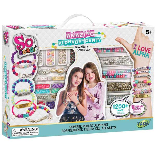 Set de Joyeria Sorprendente Fiesta del Alfabeto 5a+
