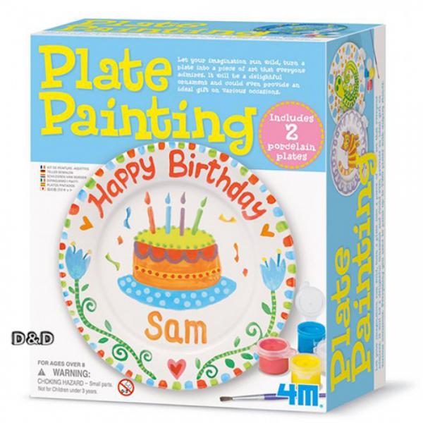 Pinta Tú Plato de Porcelana 2unid 8A+