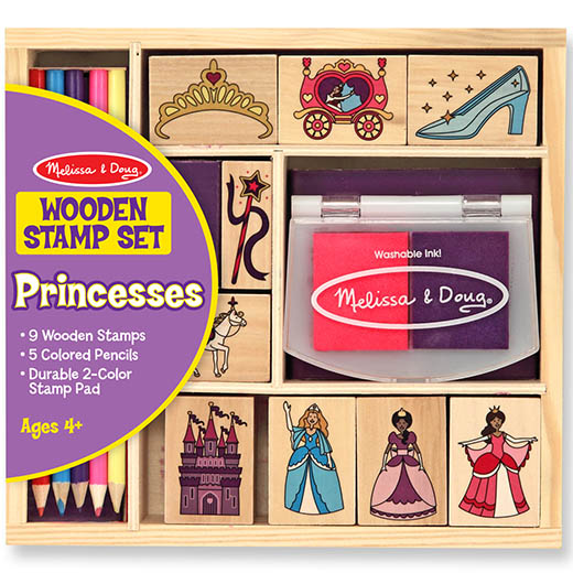 Sellos de Madera Princesas (12418)4a+