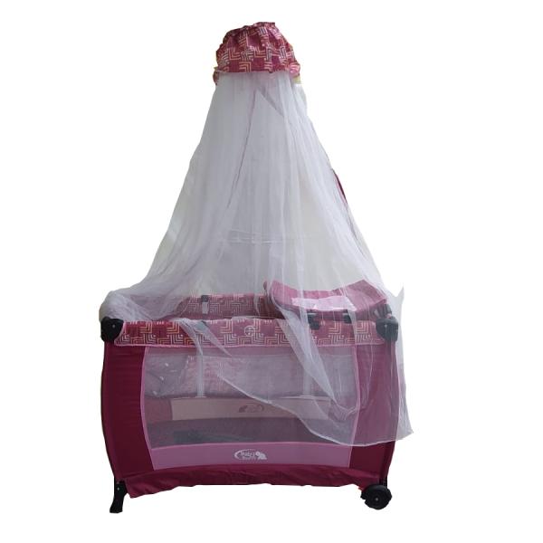 Baby Basics Encierro Space Cambiadorcon Toldo Vino 0m+