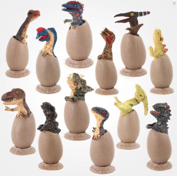 Mini Huevos de Dinosaurios Surtidos   en Blister Set de 6 3a+ / Surtido 3 -  Se venden por separado