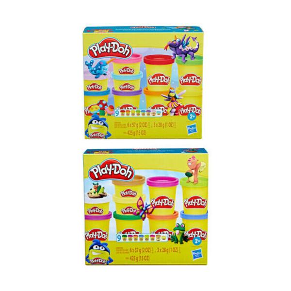 Play-Doh - Set de Juego Arco íris Brillante y Jardín Colorido 2a+ plasticinas