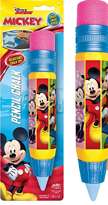 Tiza con Lapiz de Princesas y Mickey  4a+  / Surtido 2 -  Se venden por separado