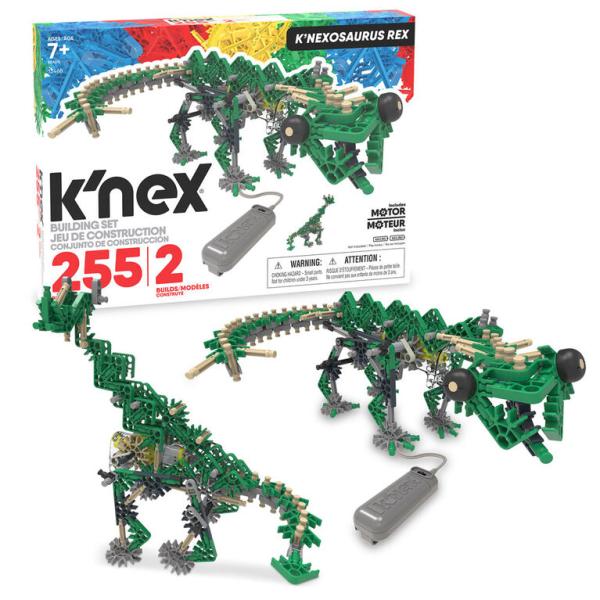 Set de Construccion K'Nex Knexosaurus Rex 255 Pzs 7a+