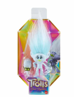 Figuras Trolls 3 Mini 3a+ Guy Diamonnd y Diamantito