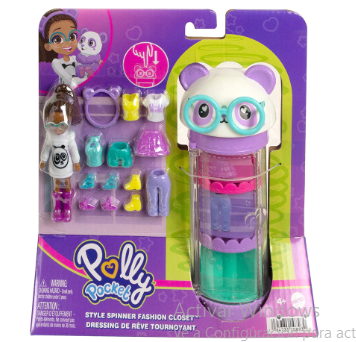 Polly Pocket con Tubo de Modas 4a+ ( ( Surtido de 2 Se venden por Separado )