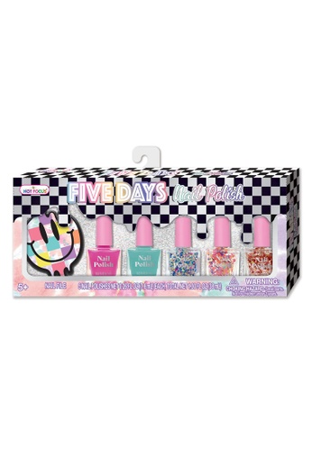 Set de 5 Esmaltes Perfumados con Lima para 5 Días de Love 5a+