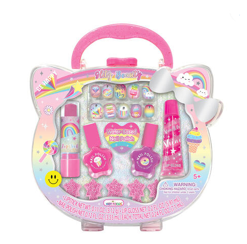 Set de Cosméticos con Estuche de Gatito 8a+