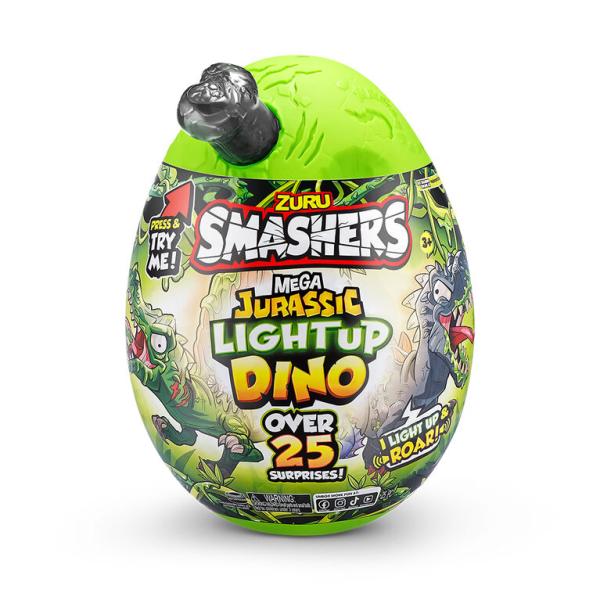 Smashers Mega Jurassic Light Dino Sorpresa 3a+ ( Surtido de 2 Se venden por Separado )