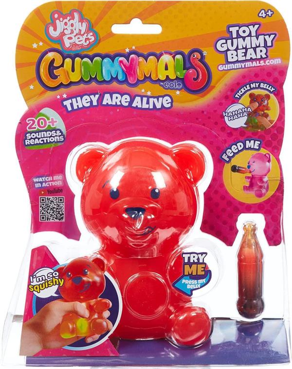Muñecos de Goma con Sonidos y Reacciones 4a+ (Rojo)