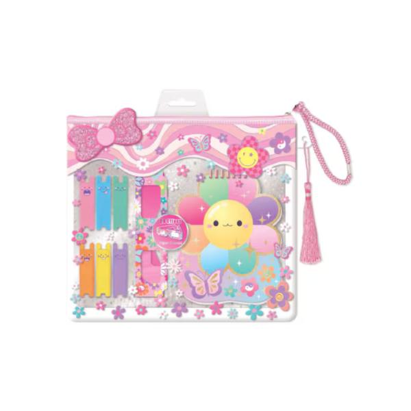 Set de Notas de  Actividades en  3D de Flor 5a+