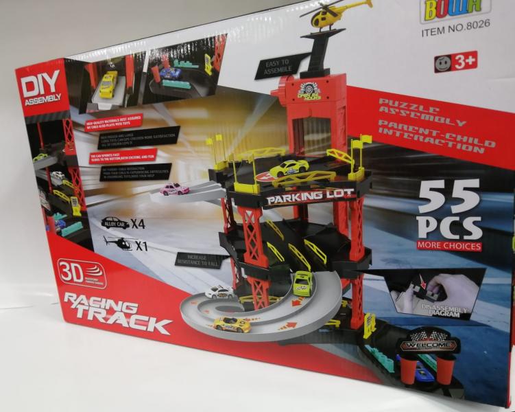 Pista Parqueo Racing 55pzs 3a+(435543)