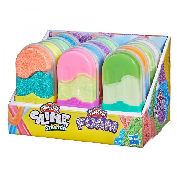 Play-Doh - Paletas Slime Súper Strech y Foam con Uno 3a+ / Se venden por separado / Venta unitaria