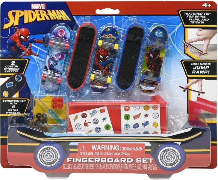 Set de 5 Patinetas de Spider-Man 4a+