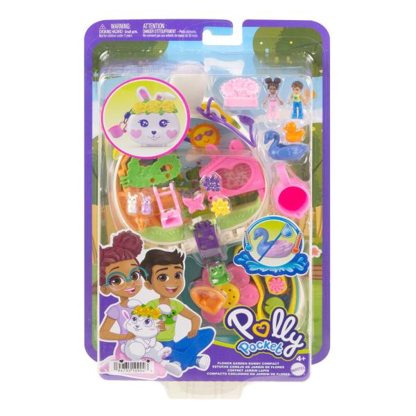 Polly Pocket Estuche de Jardín Conejo 4a+